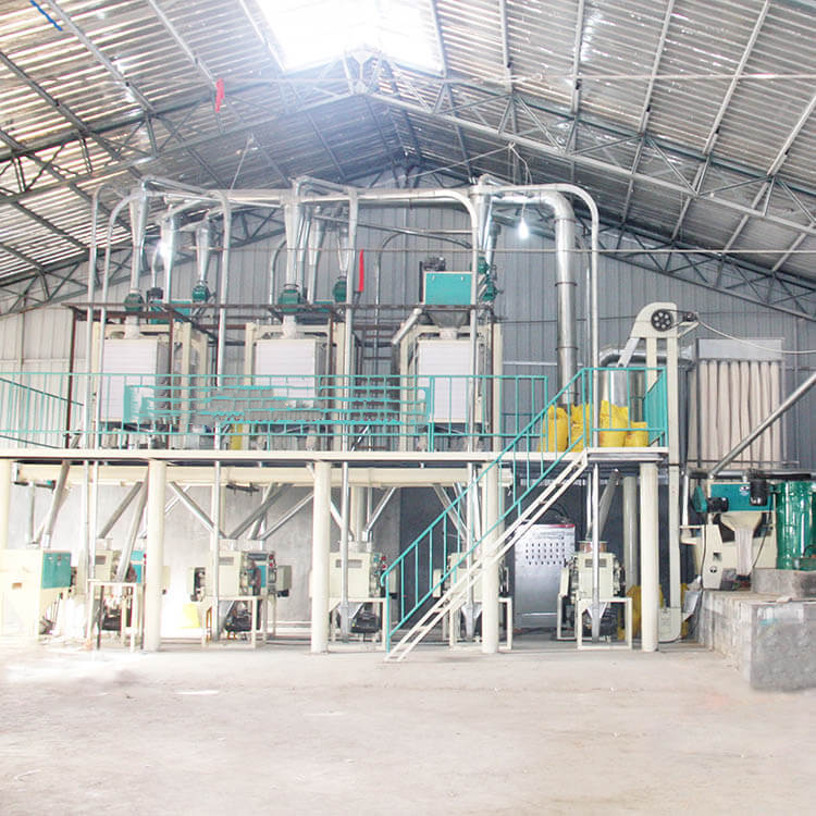 50T/D Wheat Flour Milling plant Wheat Flour Mill
