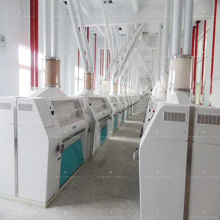 100T,120T/D Wheat Flour Mill Plant Wheat Flour Milling Machine