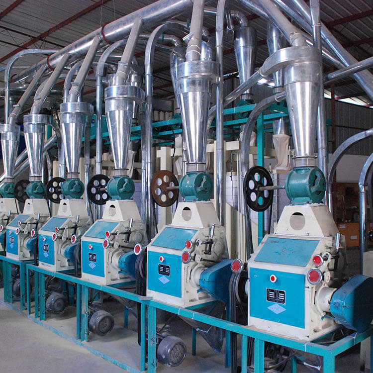 30T/D Wheat Flour Milling Machine Flour Mill 