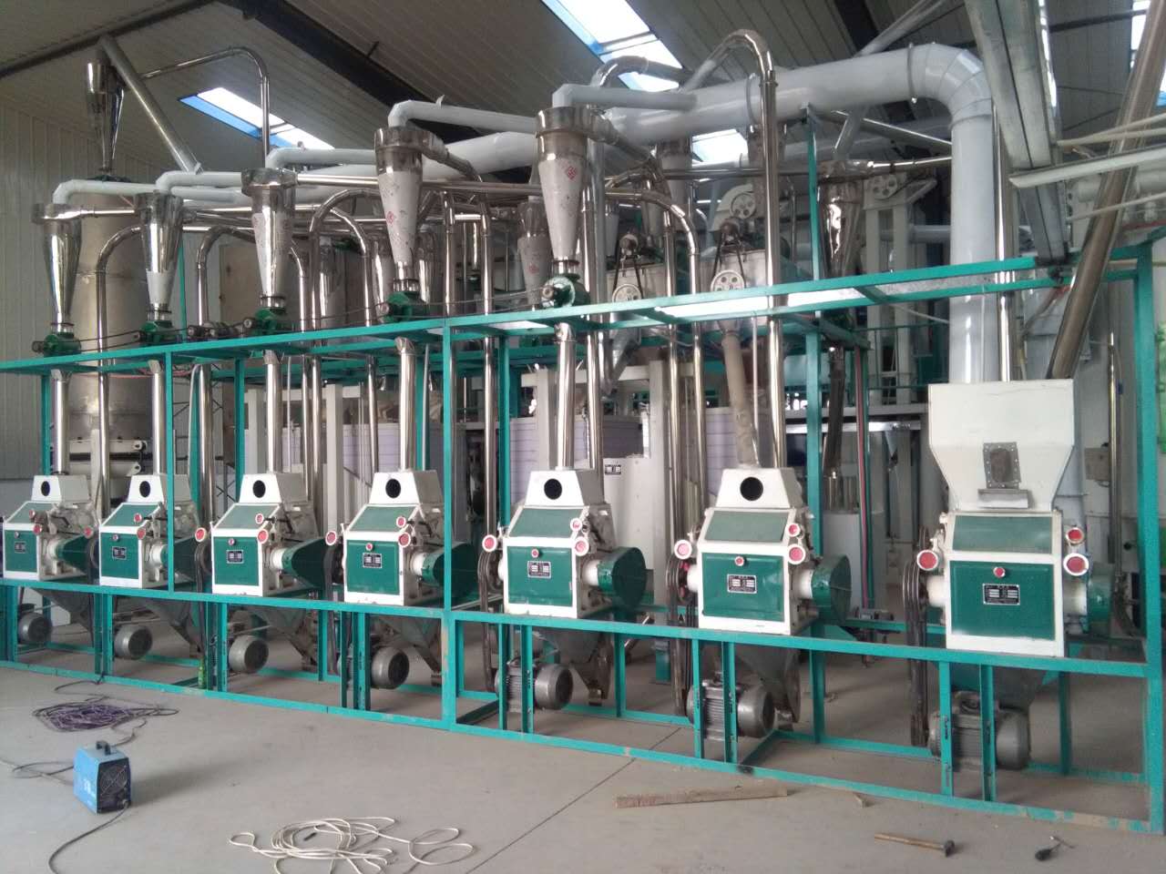 30T/D Wheat Flour Milling Machine Flour Mill 