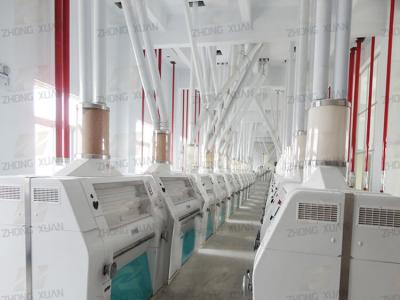 100T,120T/D Wheat Flour Mill Plant Wheat Flour Milling Machine