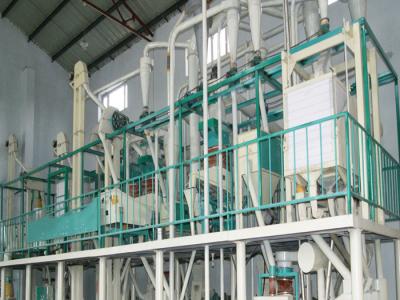 50T/D Corn Milling Machine Africa maize flour mill Posho mill maize milling machine
