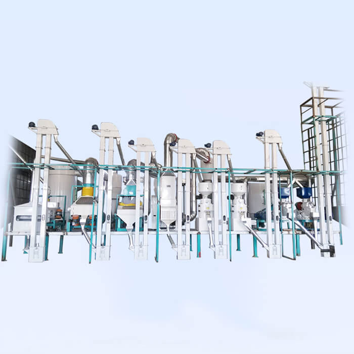 50T Complete Rice Mill Plant Complete rice mill