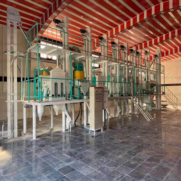 50T Complete Rice Mill Plant Complete rice mill