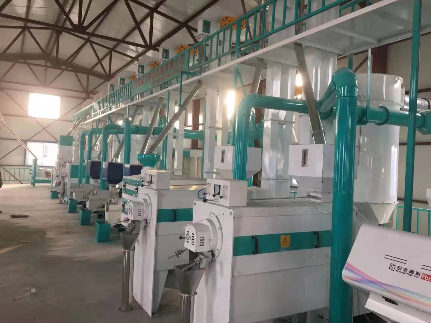 100T Complete Set Rice Milling Machines Rice Mill Manufacturer