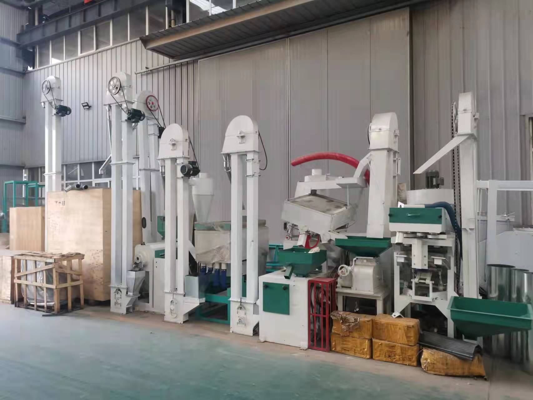 10-20T Combined Rice Mill Milling Machine Auto Rice Mill Plant