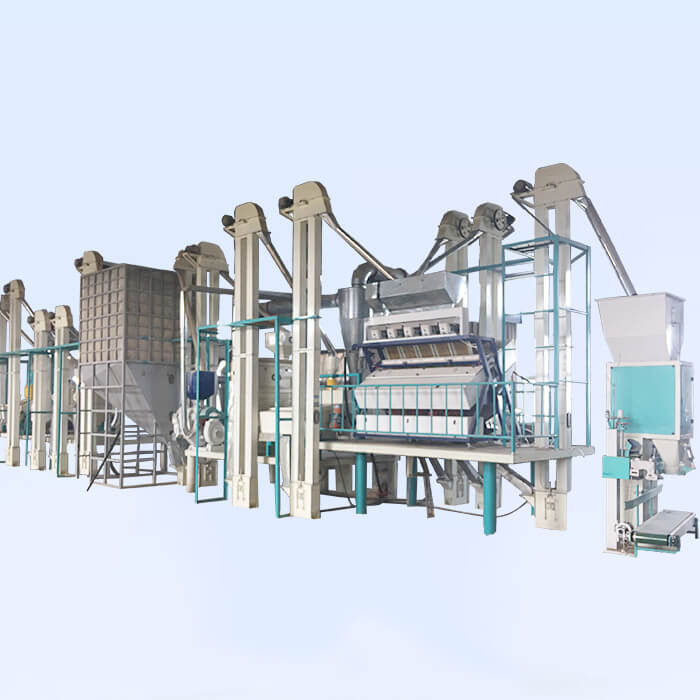 30T Rice Milling Equipment Complete Rice Mill Plant