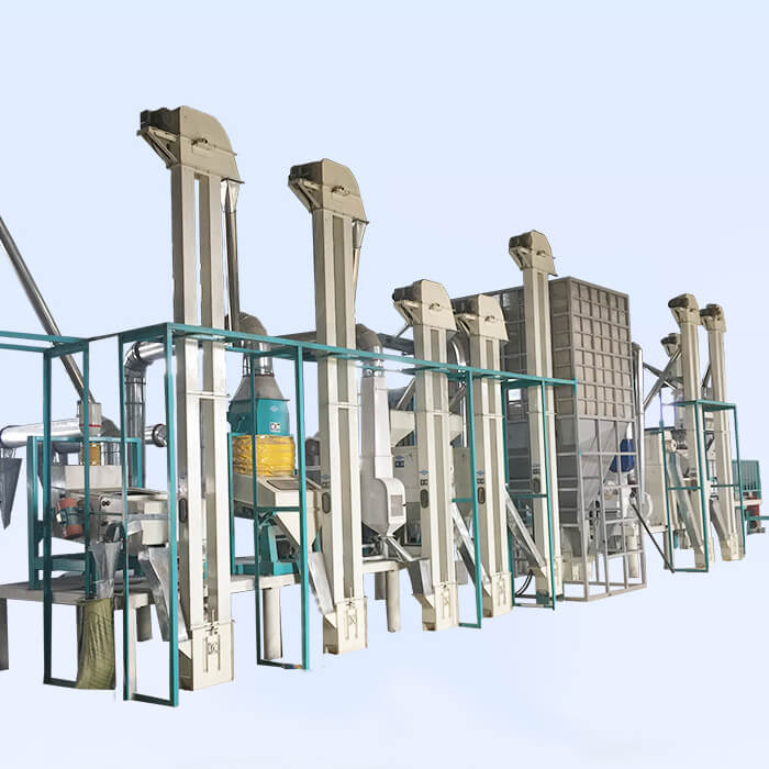 30T Rice Milling Equipment Complete Rice Mill Plant