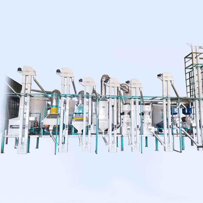 30T Rice Milling Equipment Complete Rice Mill Plant