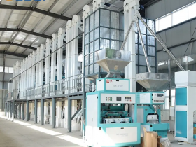 100T Complete Set Rice Milling Machines Rice Mill Manufacturer