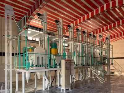 50T Complete Rice Mill Plant Complete rice mill