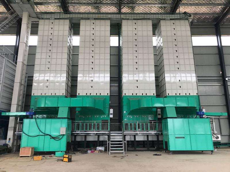Energy Saving Crossed-Flow Type Grain Dryer 